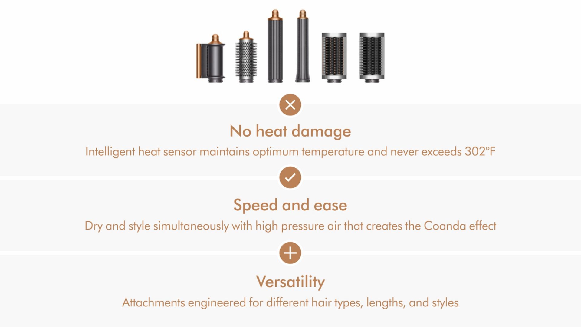 Dyson Airwrap Complete Long multi-styler and dryer – HS05 – Nickel / Copper