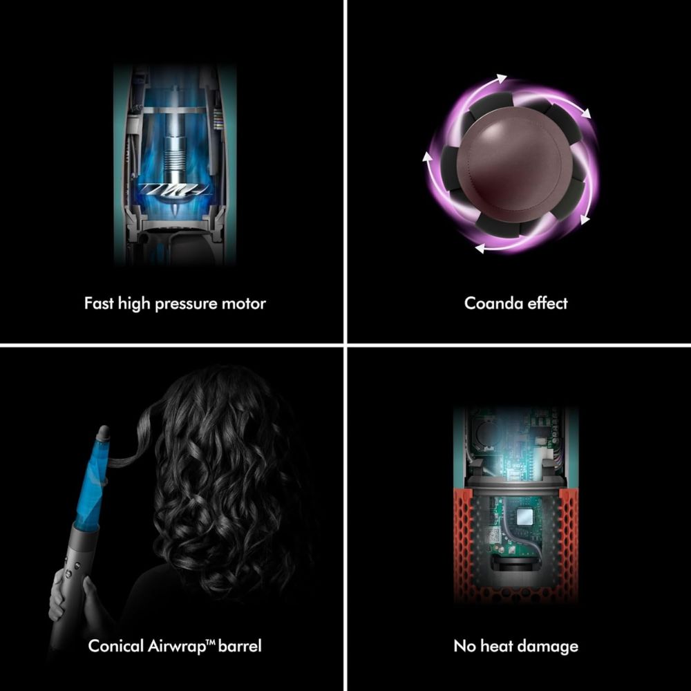 Dyson Airwrap i.d. Multi-Styler and Dryer for Straight+Wavy Hair – Jasper Plum HS08