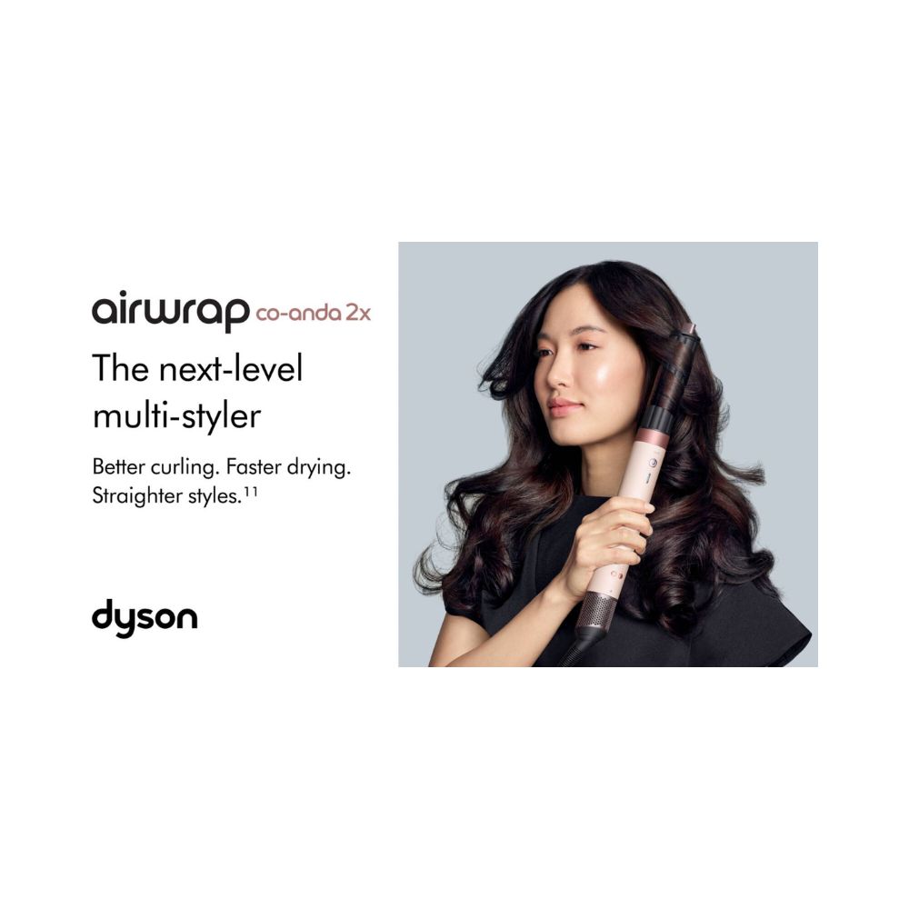 Dyson Airwrap Co-anda2x multi-styler and dryer Straight+Wavy HS09 Amber silk