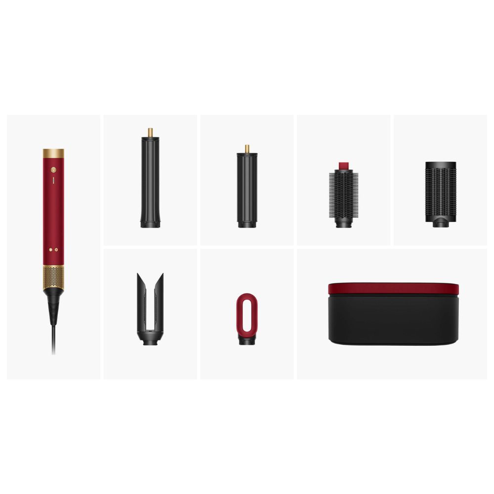 Dyson Airwrap Co-anda2x™ Multi-Styler – Straight+Wavy (Red Velvet/Gold) | HS09