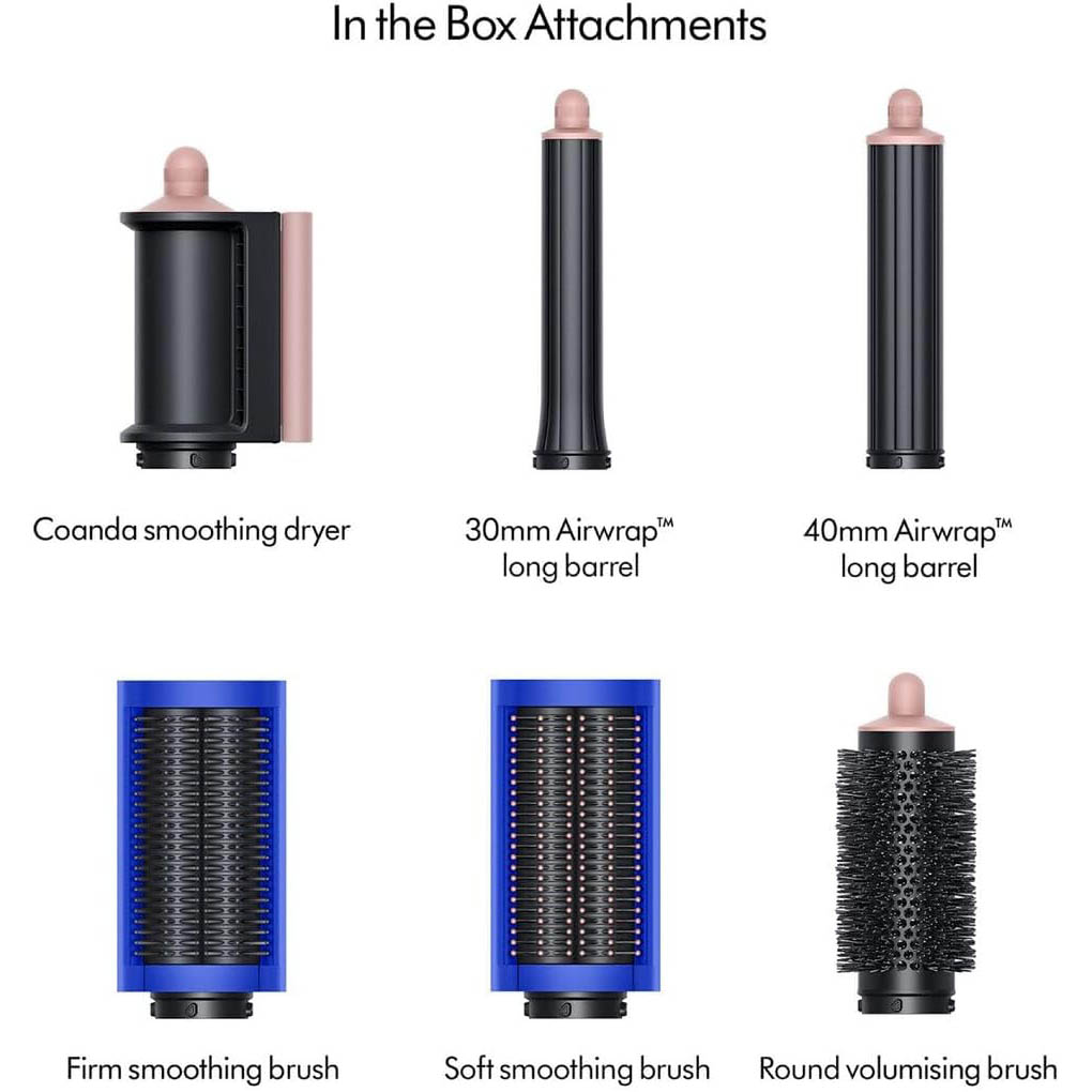 Dyson HS05 Airwrap™ multi-styler and dryer Complete Long in Blue Blush