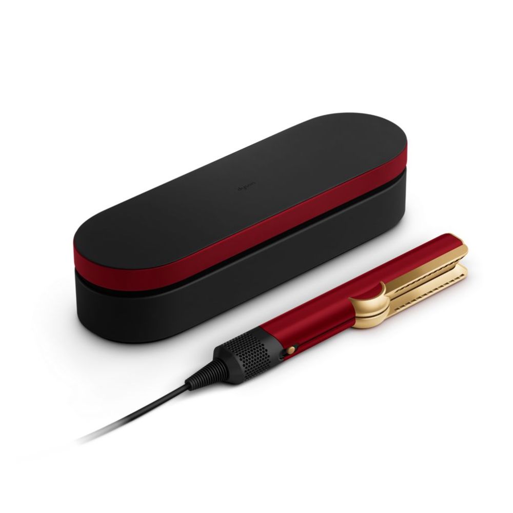 Dyson HT01 Airstrait straightener – Red Velvet/Gold