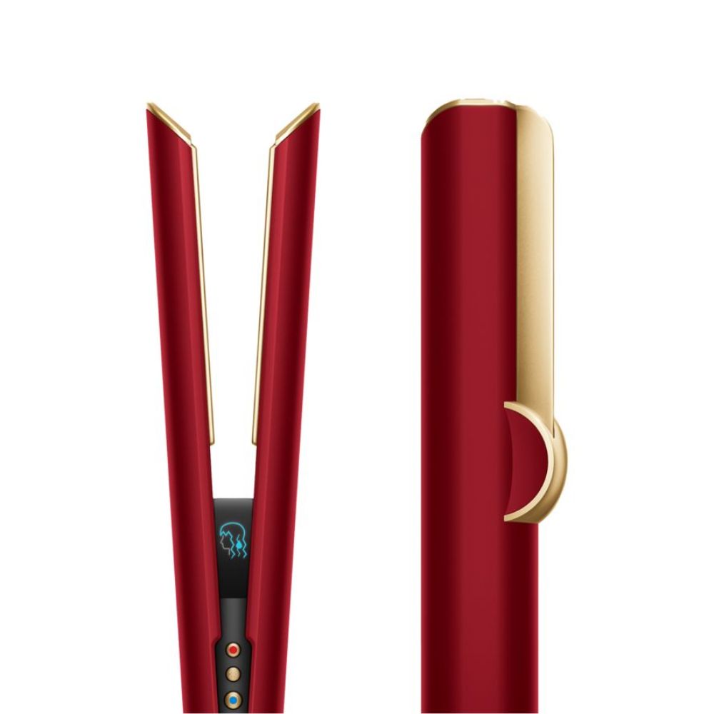 Dyson HT01 Airstrait straightener – Red Velvet/Gold