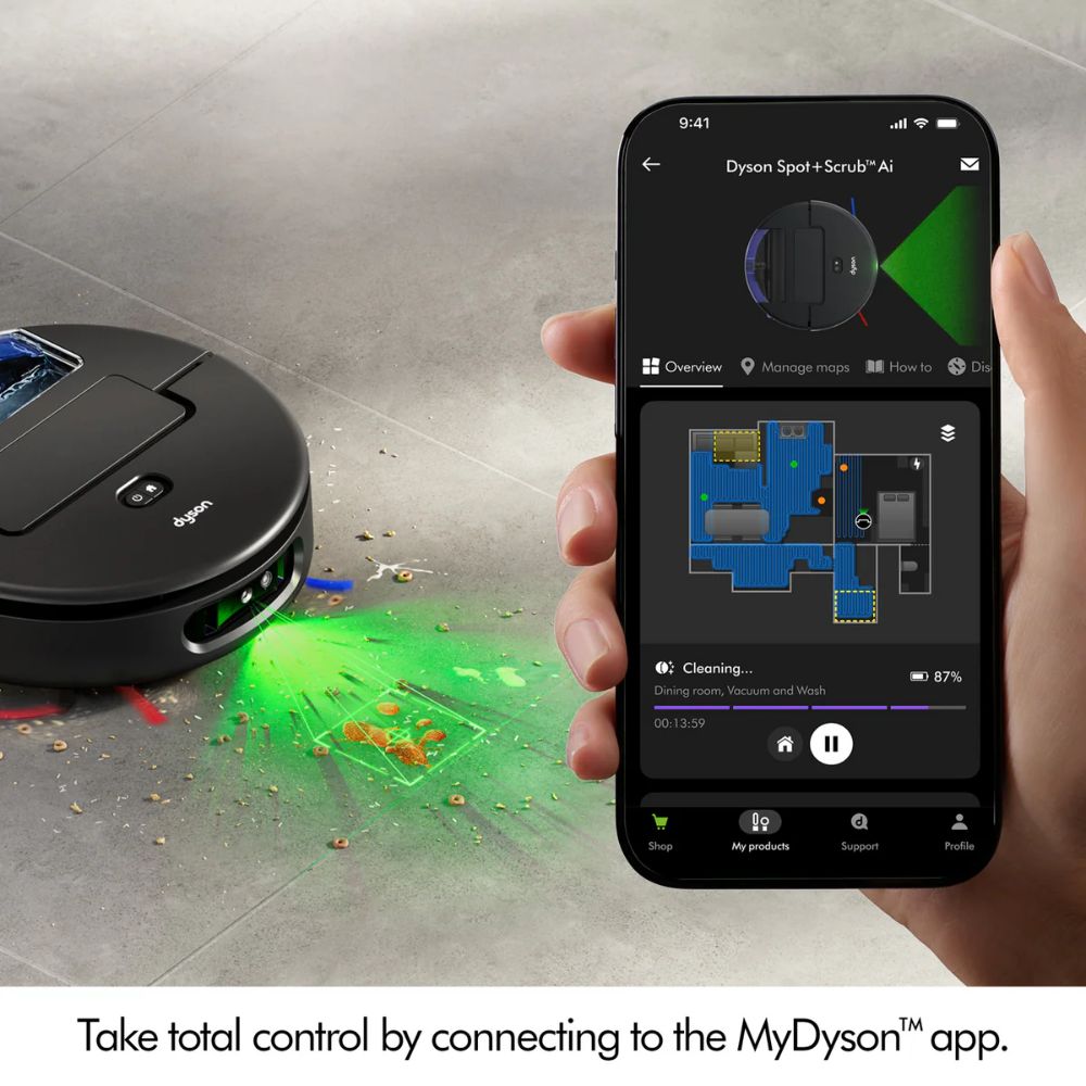 Dyson Spot+Scrub Ai wet and dry robot vacuum cleaner