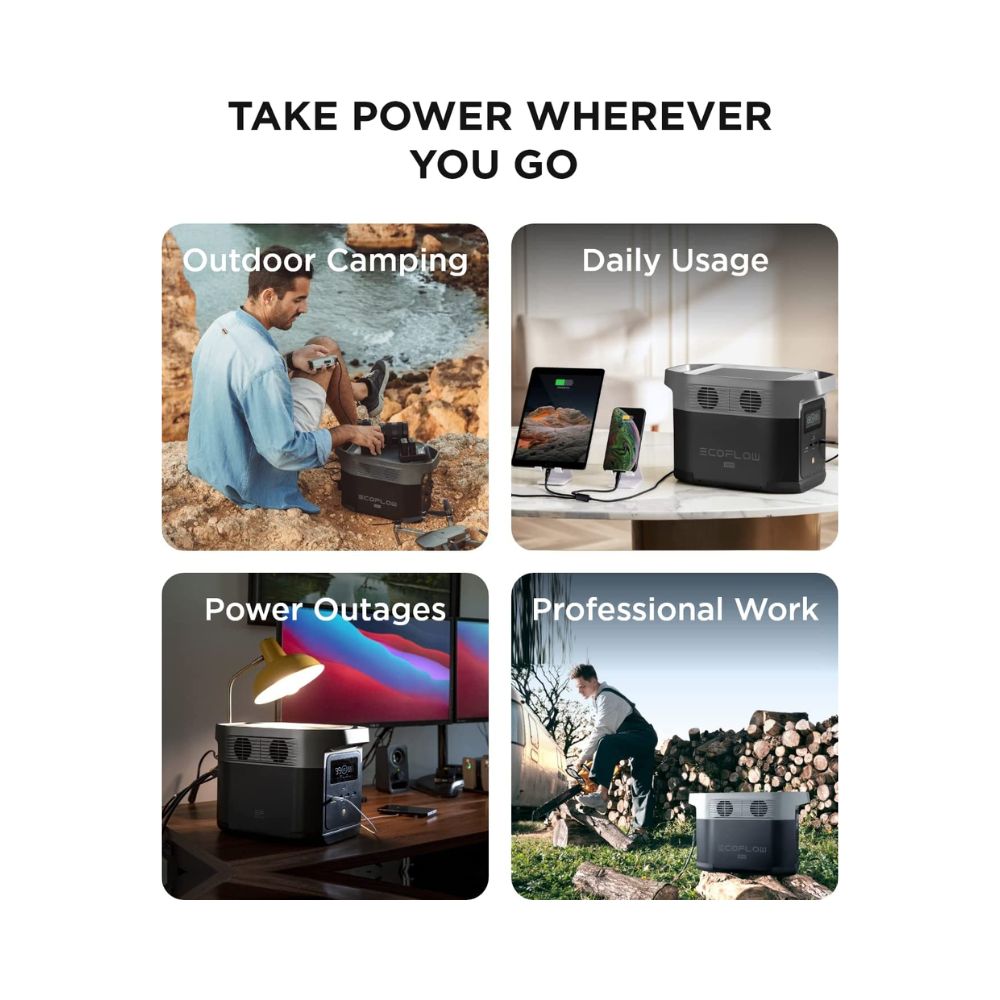 ECOFLOW DELTA Mini Portable Power Station 1400W