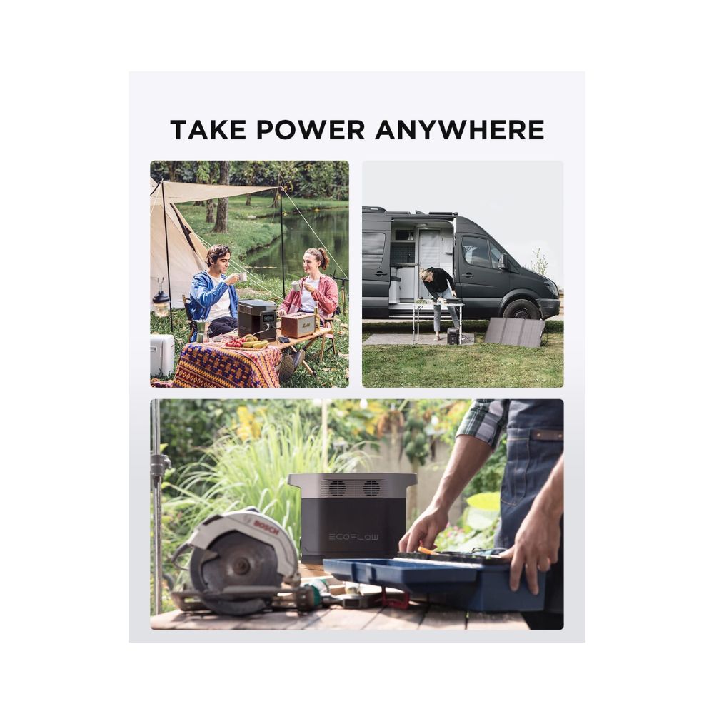 ECOFLOW DELTA Portable Power Station (1800W)