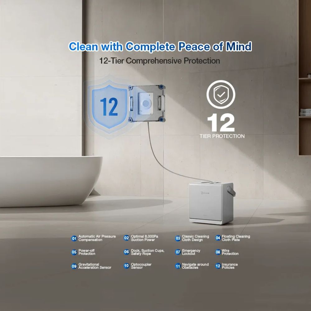 Ecovacs WINBOT W2S OMNI Window Cleaning Robot
