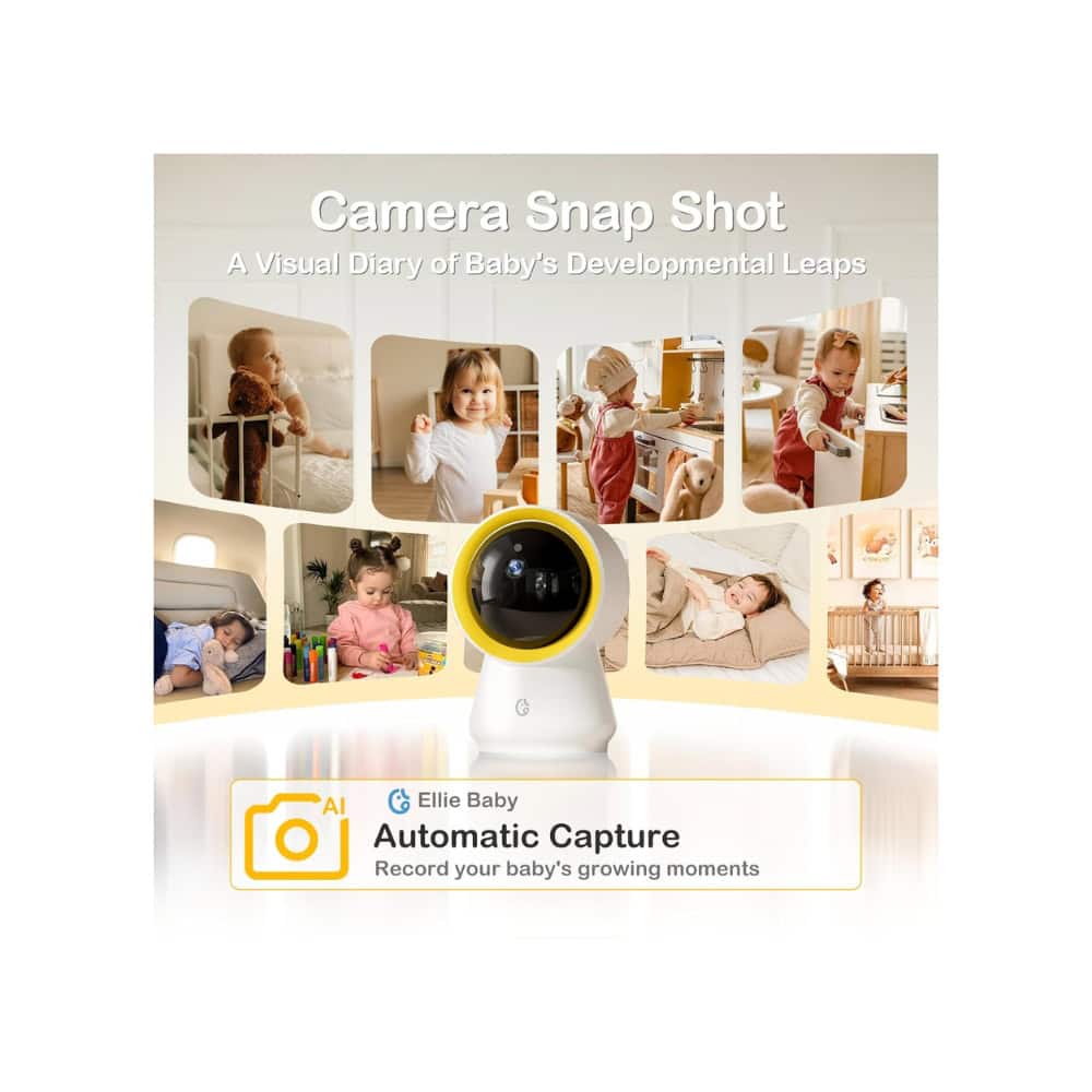 Ellie 1080p HD Smart Baby Monitor – No Wifi