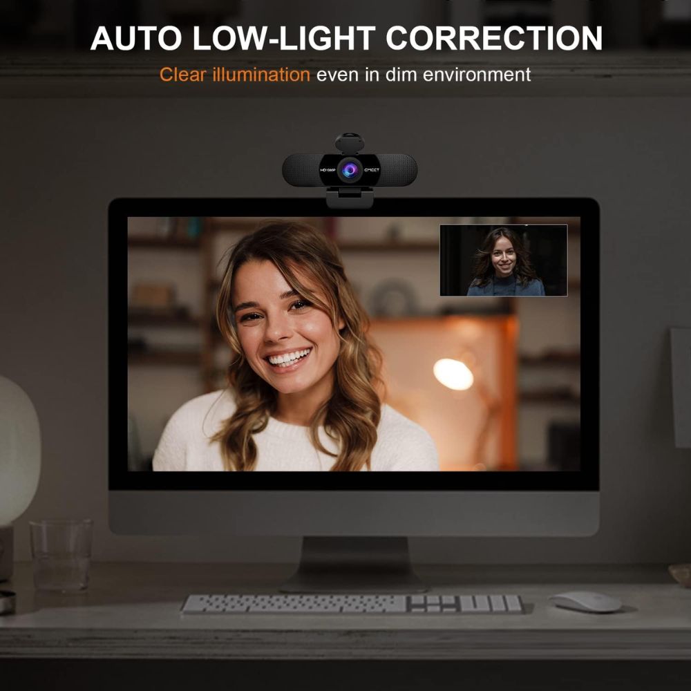 EMEET C960 1080P Webcam with Microphone