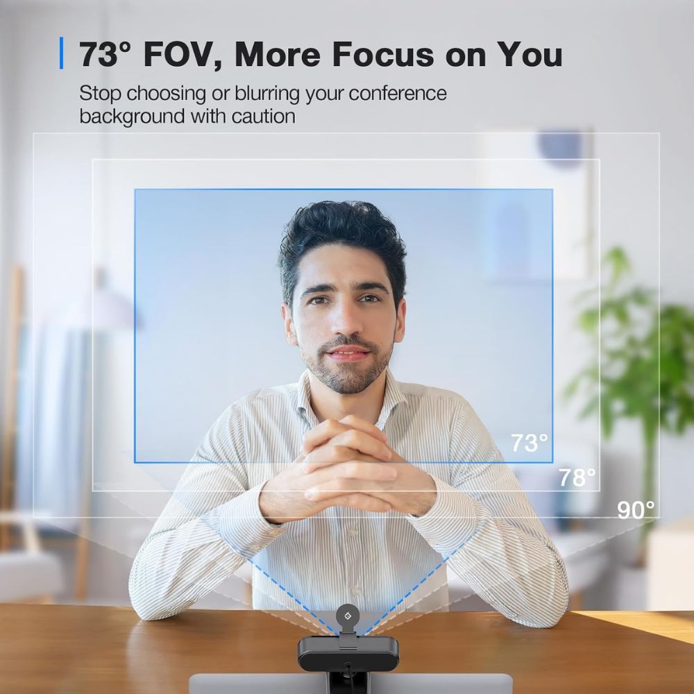 EMEET C960 4K Webcam for PC