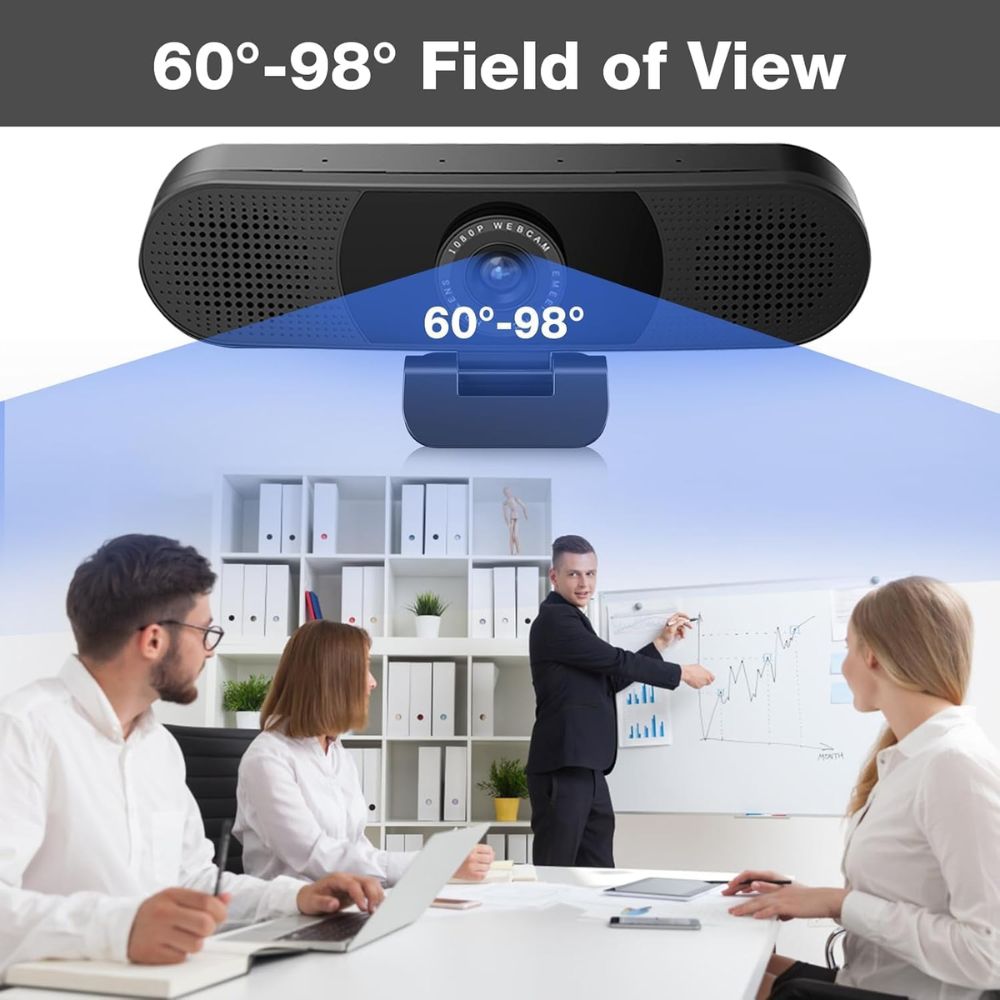 EMEET C980 Pro 3 in 1 1080P Webcam