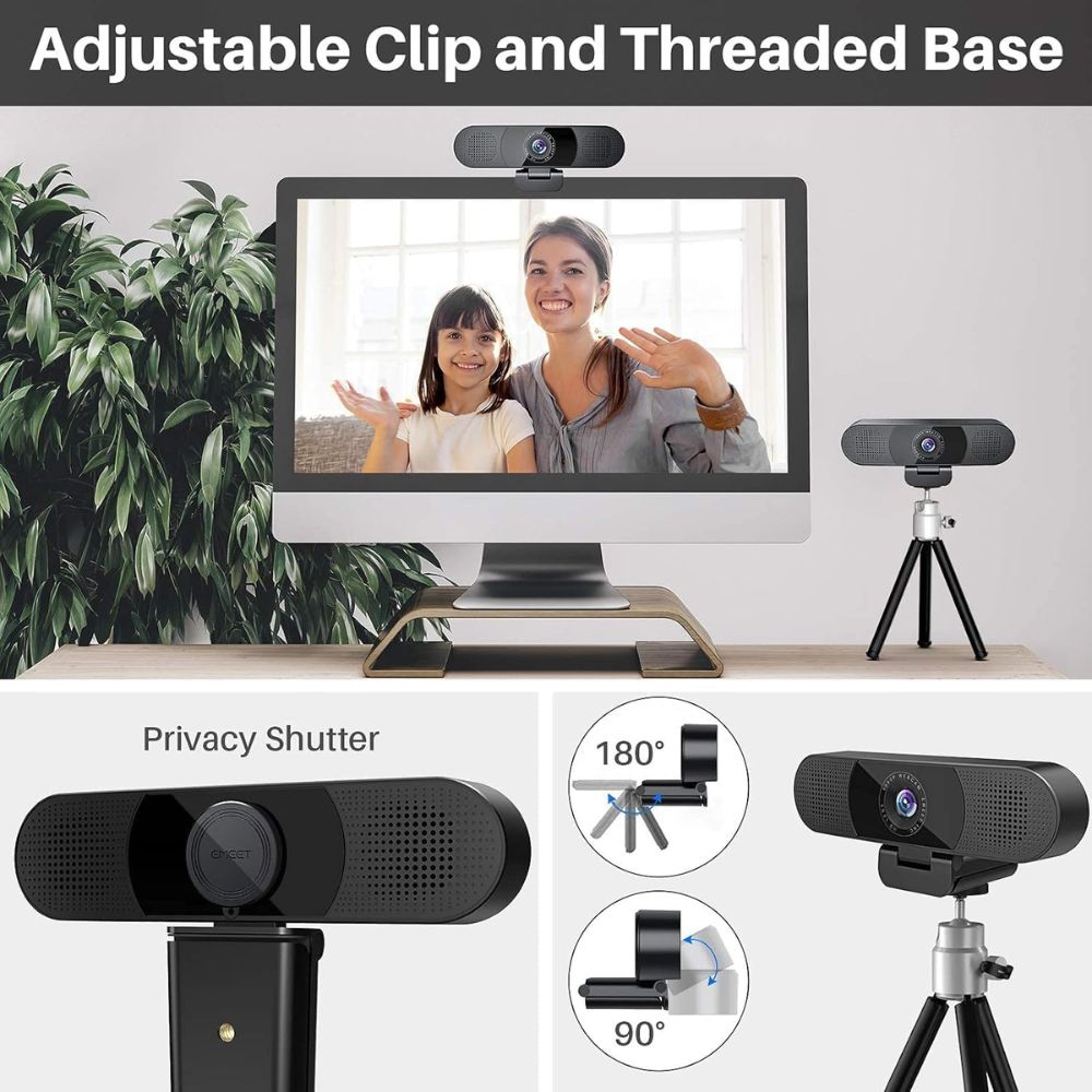 EMEET C980 Pro 3 in 1 1080P Webcam