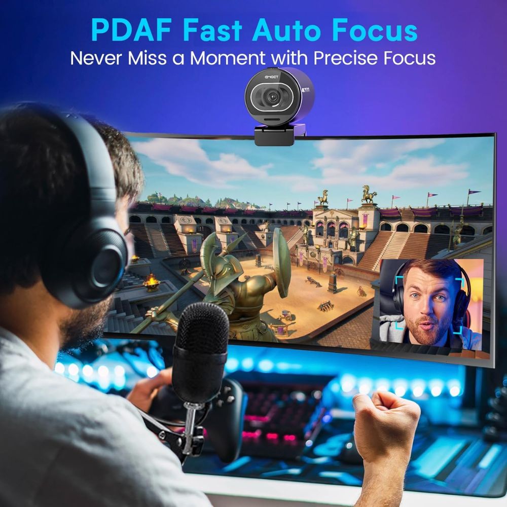 EMEET S600 4K Streaming Webcam