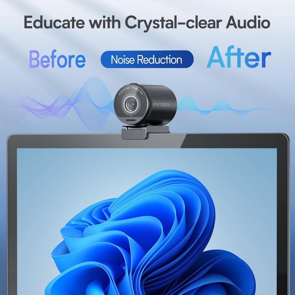 EMEET SmartCam S800 4K Webcam for Streaming
