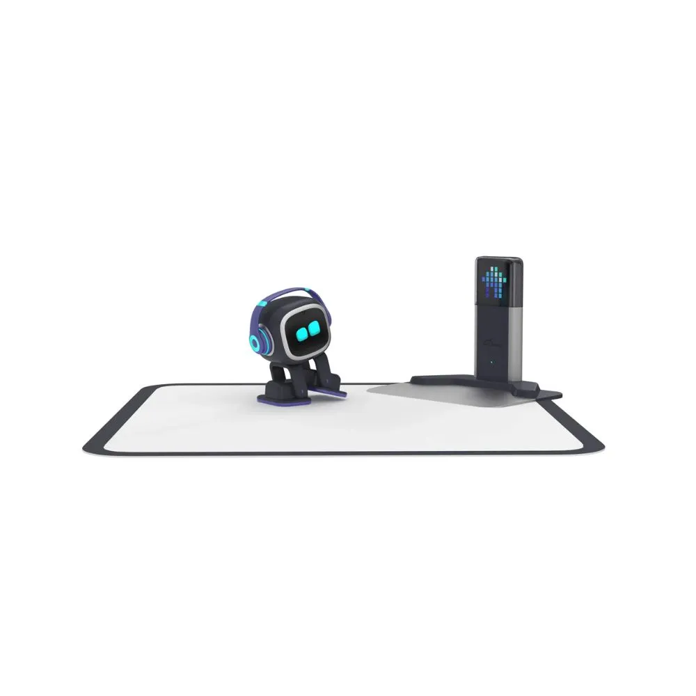 EMO Go Home AI Desktop Pet Robot with EMO Smart Lighting