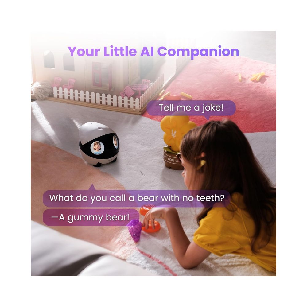 Enabot EBO Air 2 Plus FamilyBot – 3K Resolution AI Robot – Smart Patrol – 5000mAh