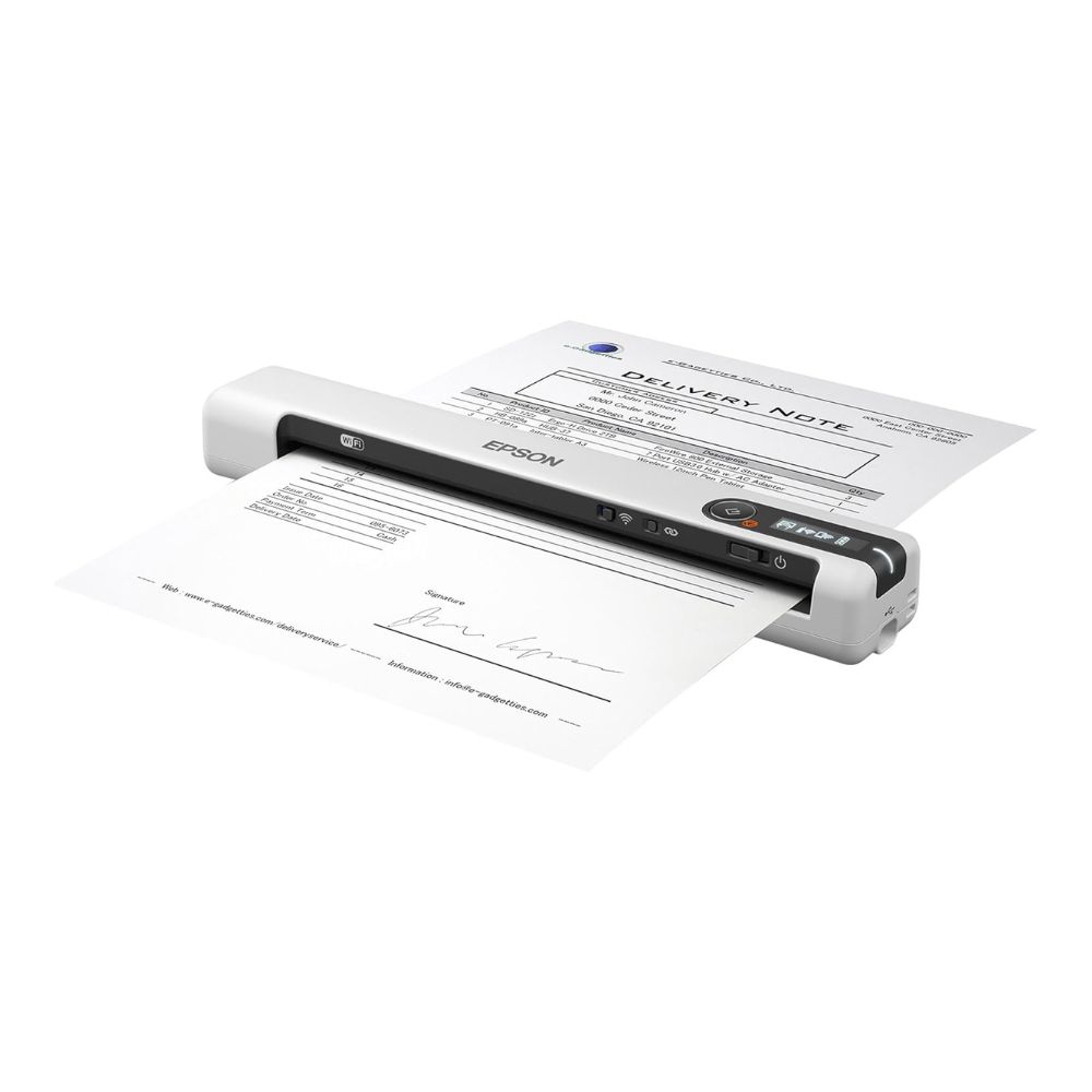 Epson DS-80W Wireless Portable Sheet-fed Document Scanner for PC and Mac
