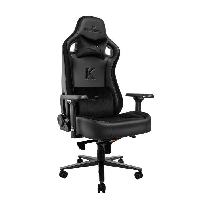 Ergopixel Knight Premium Gaming Chair, Large, Black DK870-A