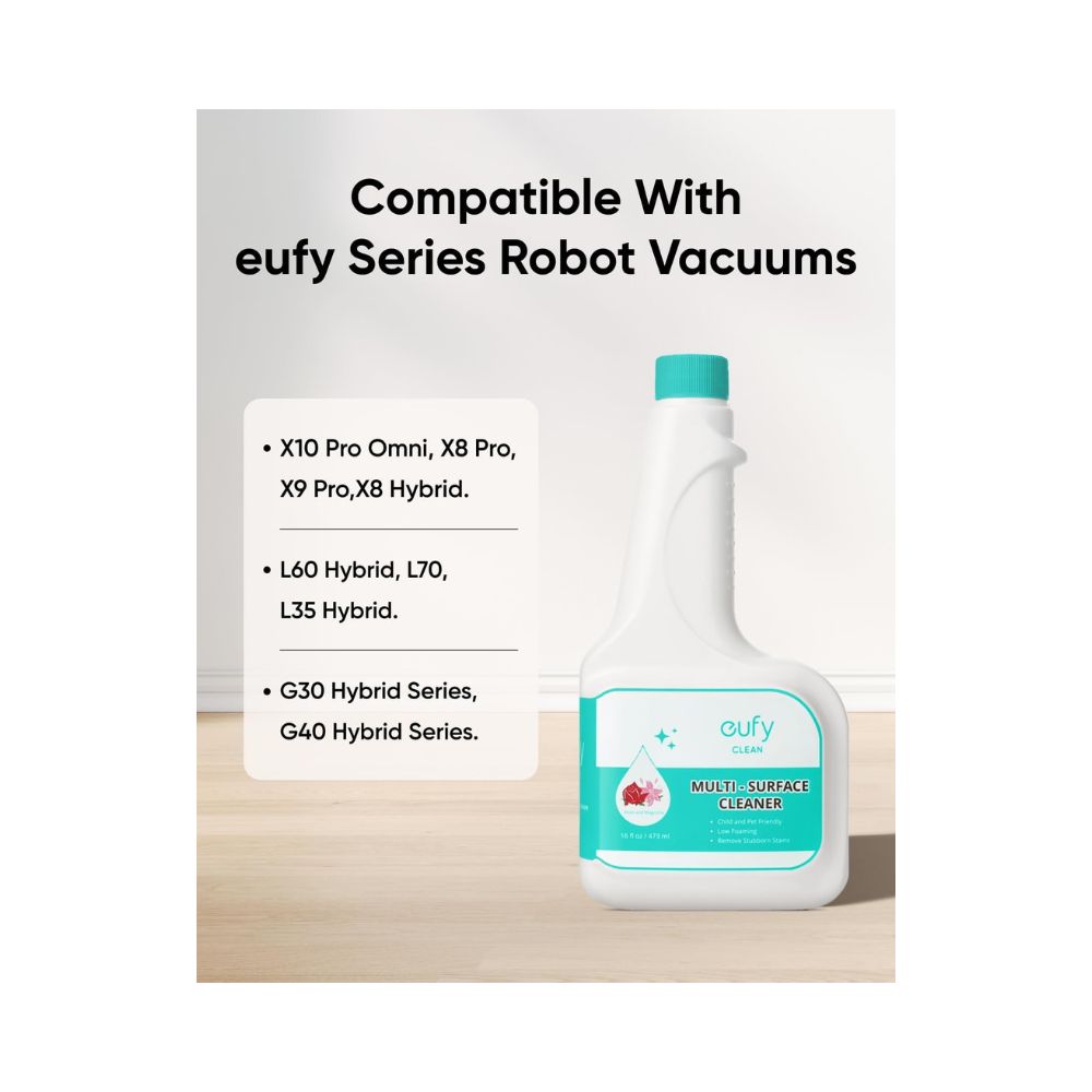 eufy Hard Floor Cleaning Solution (2 Bottles)