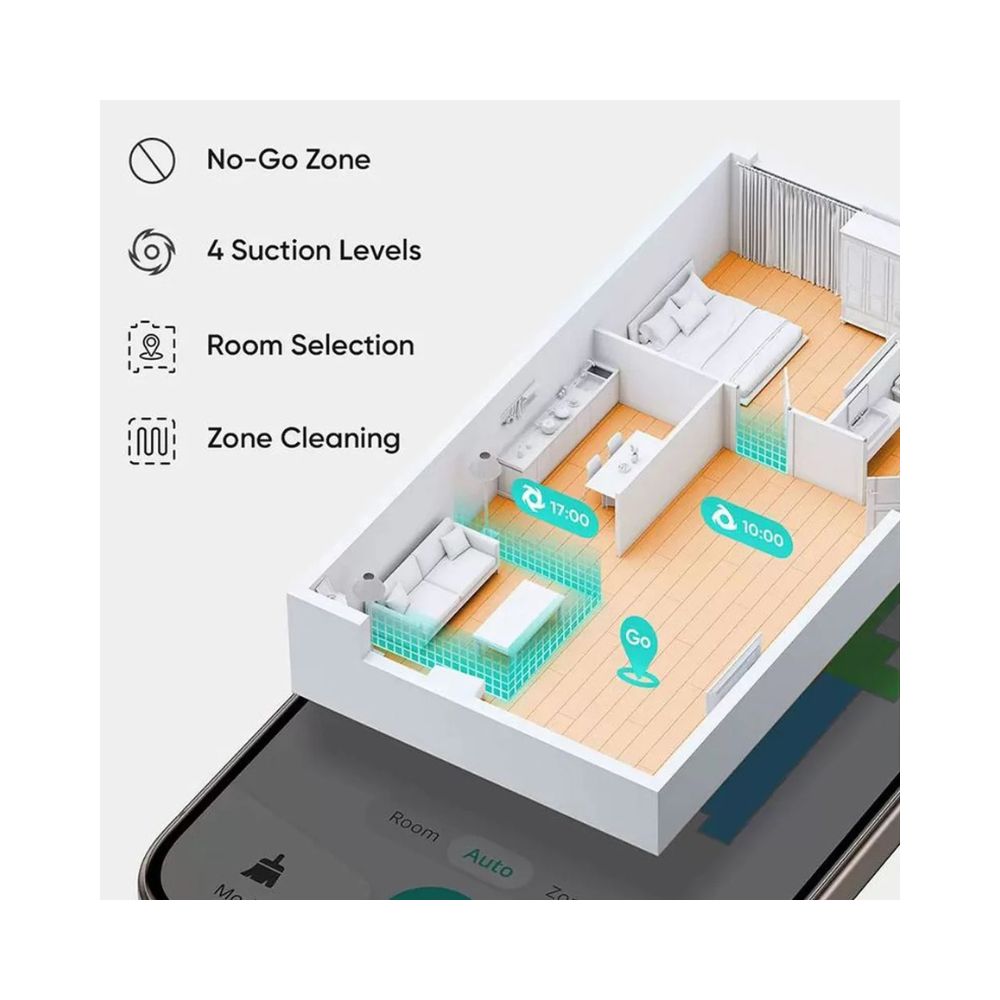 Eufy L60 Hybrid Robot Vacuum 5000 Pa WiFi Mop