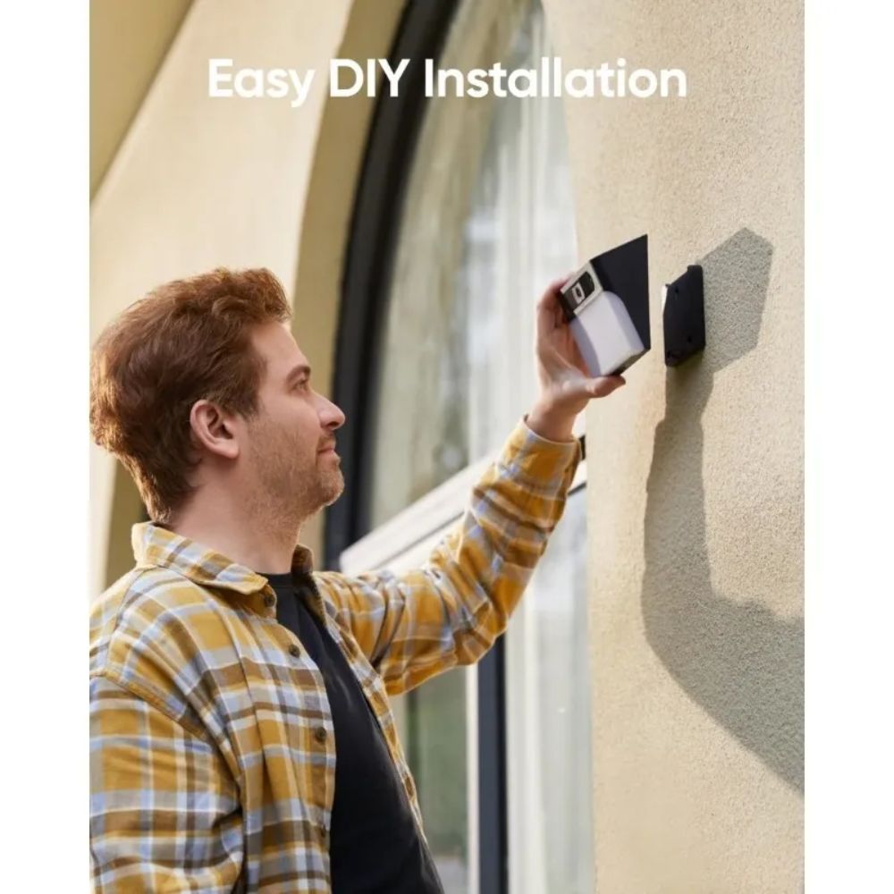 eufy S120 Solar Wall Light Cam 2K