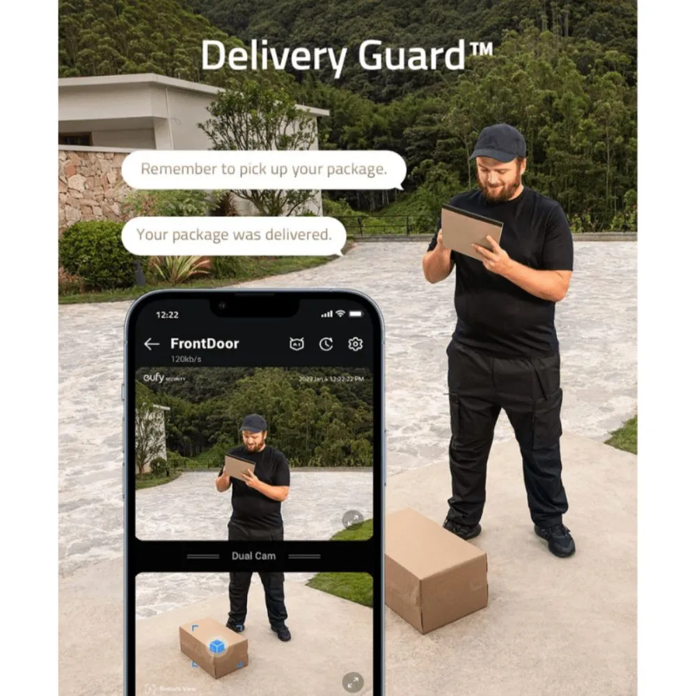 Eufy Video Doorbell 2K Dual Camera
