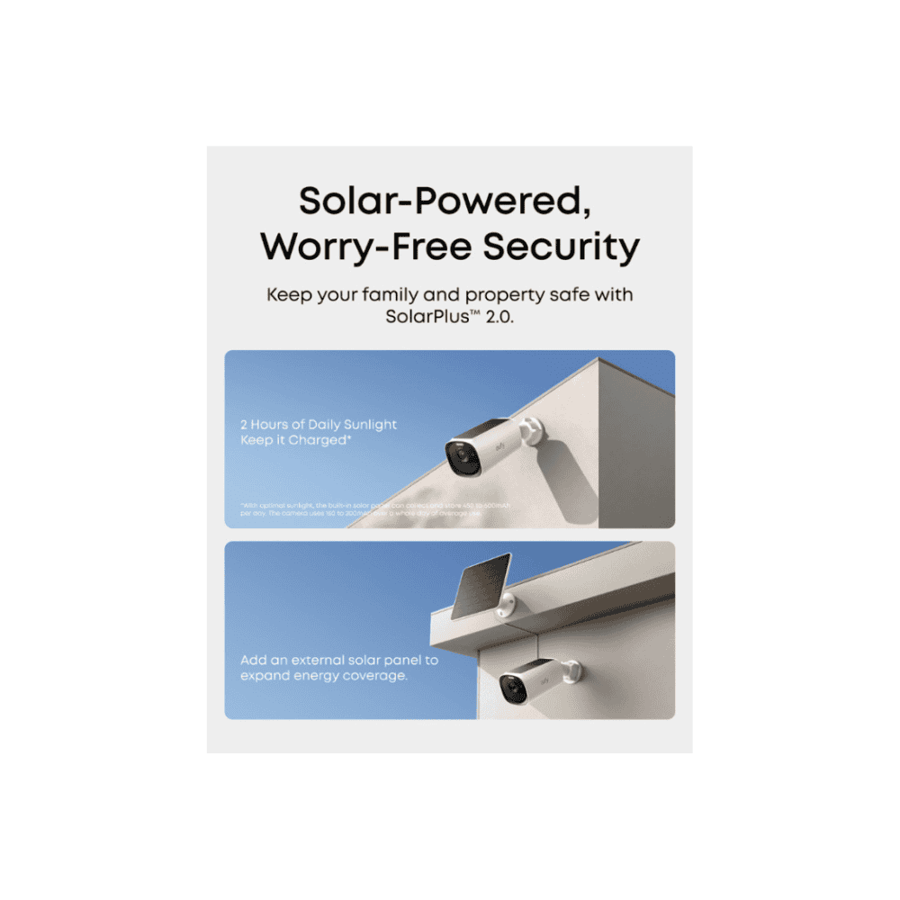 eufyCam E40 2-Cam Kit (HomeBase S380 and Solar Panel)