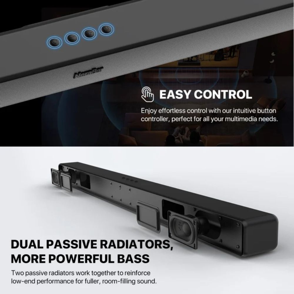 FANTECH BS156 NeraBar 10W Wireless Stereo Soundbar