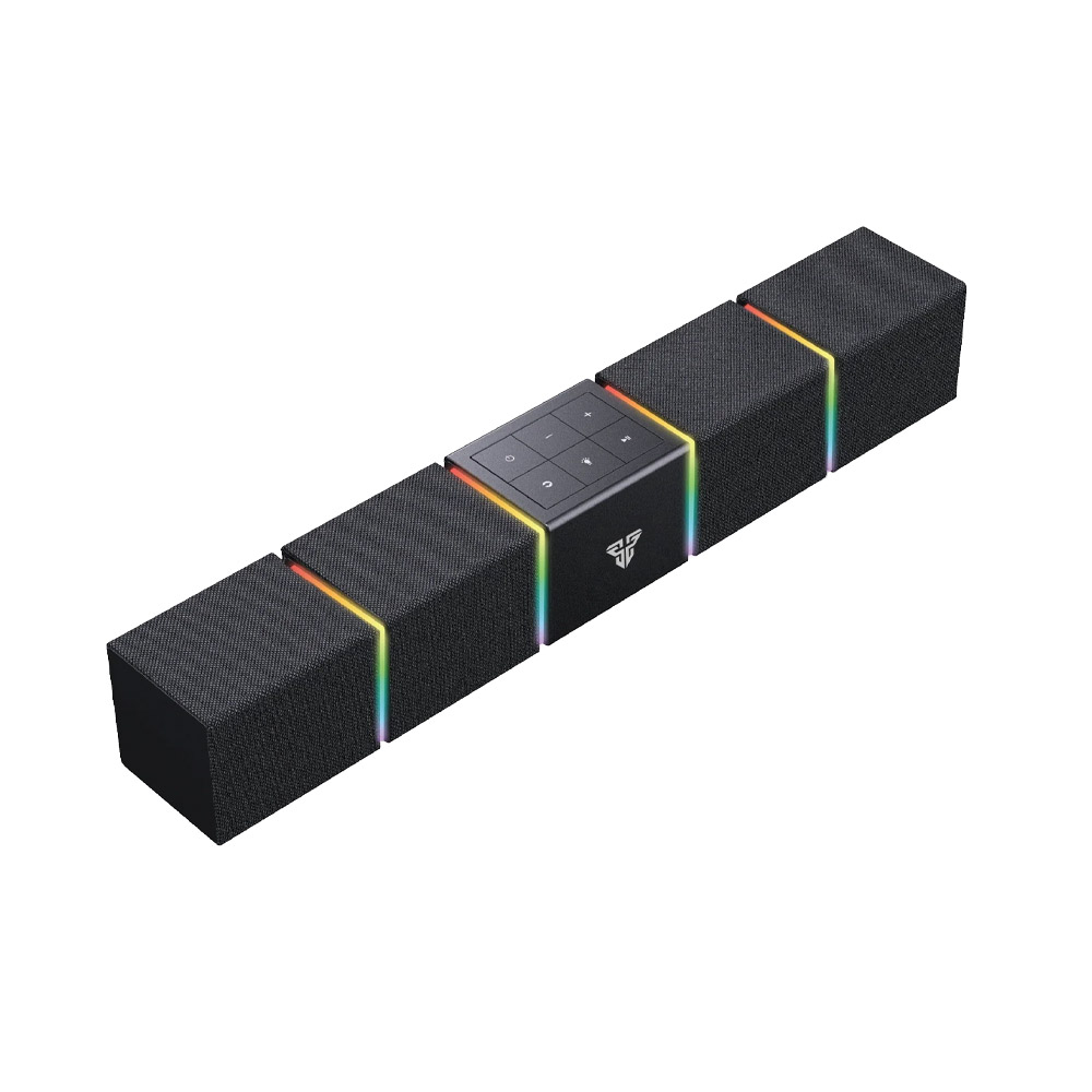 FANTECH BS163 GROOVE BAR PRO (Wired & Bluetooth) RGB Gaming Speaker, 10W + Built-in Microphone