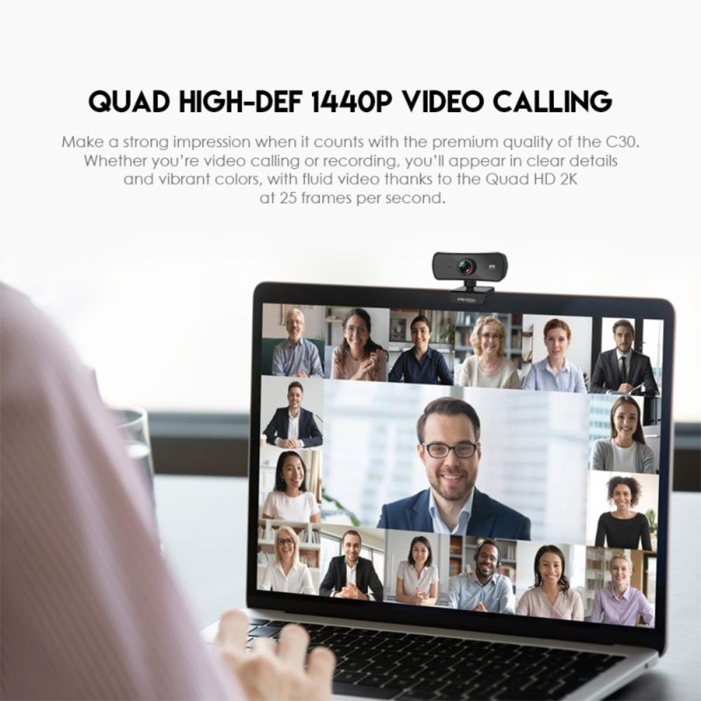 Fantech C30 LUMINOUS 2K Quad High Definition Webcam