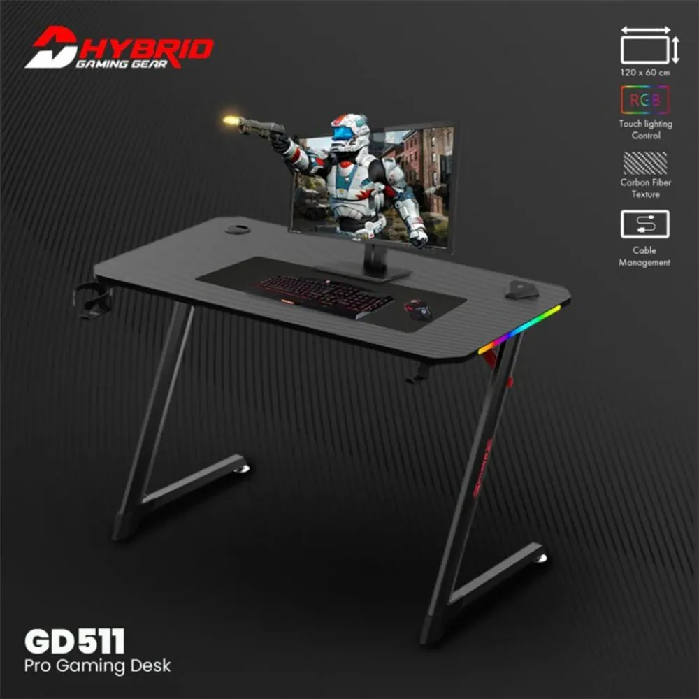 Fantech DHYBRID GD511 RGB LED GAMING DESK