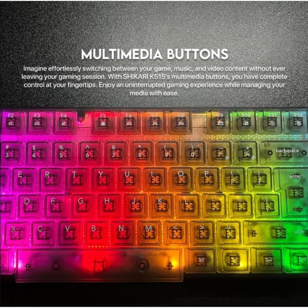 Fantech K515 SHIKARI RGB Gaming Keyboard