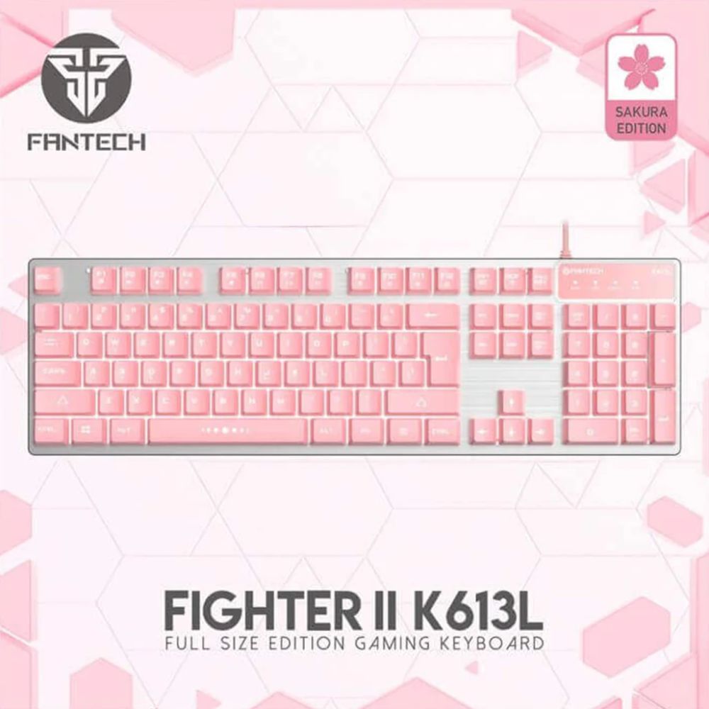Fantech K613L FIGHTER II RGB Feel Mechanical Gaming Keyboard