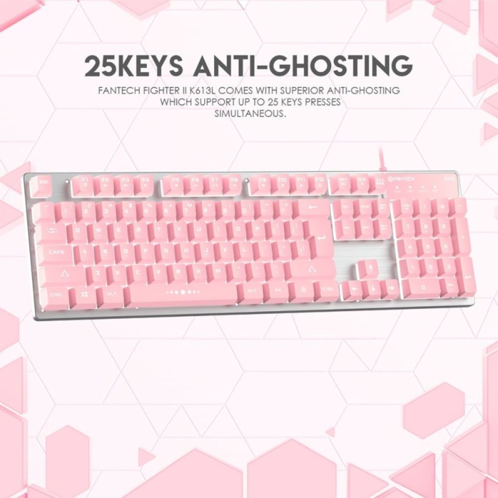 Fantech K613L FIGHTER II RGB Feel Mechanical Gaming Keyboard