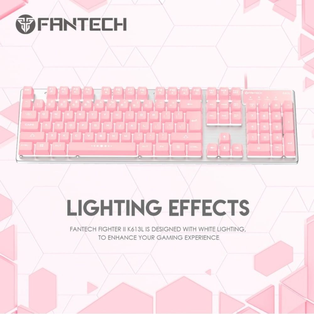 Fantech K613L FIGHTER II RGB Feel Mechanical Gaming Keyboard
