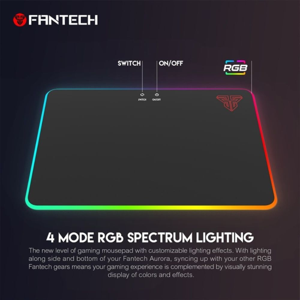 Fantech MPR350 AURORA ABS RGB Gaming Mouse pad