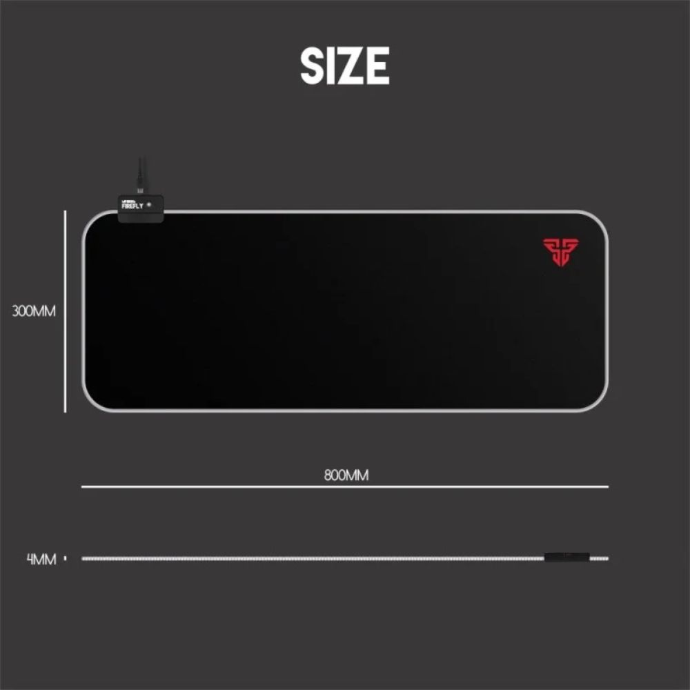 Fantech MPR800S Firefly RGB Gaming Mouse Pad