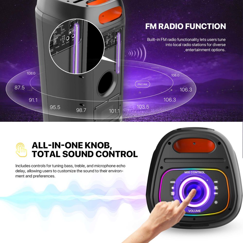 Fantech NeraParty NP02 Wireless Party Speaker