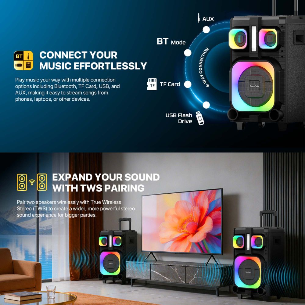 Fantech NeraParty NP03 Wireless Party Speaker