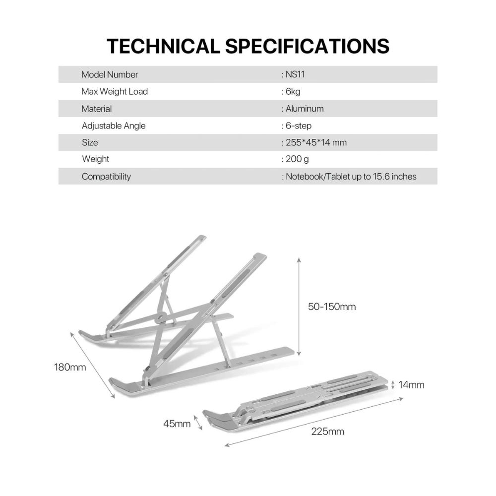 Fantech NS11 Adjustable Laptop Stand