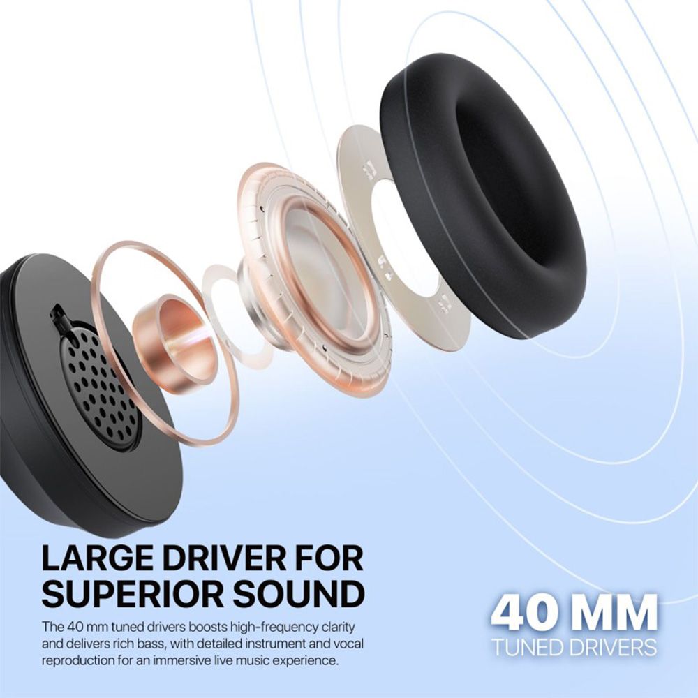 Fantech WH02s GO AIR Bluetooth, Wireless Headphones
