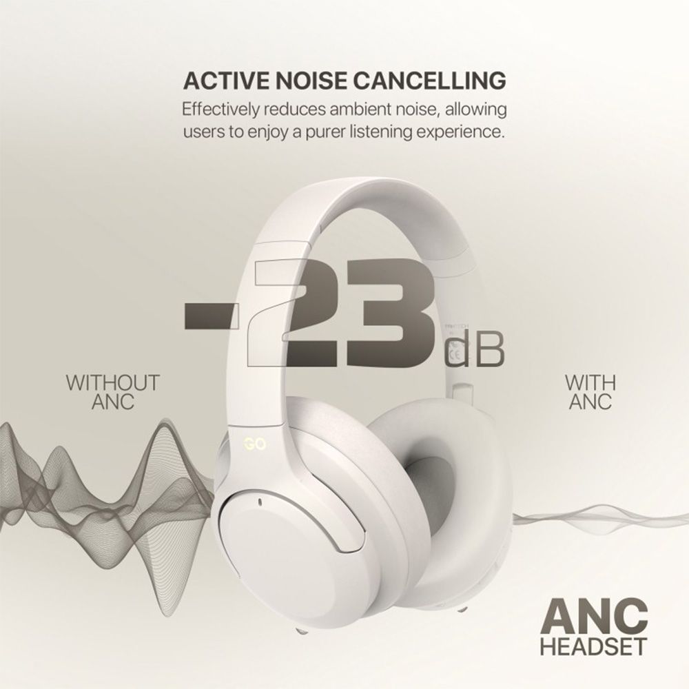Fantech WH05A GO VIBE: Bluetooth (ANC) Wireless Headset