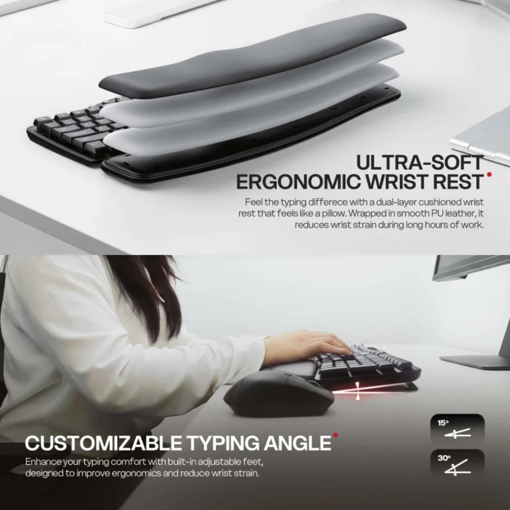 FANTECH WKM71 Wireless Keyboard and Mouse Combo