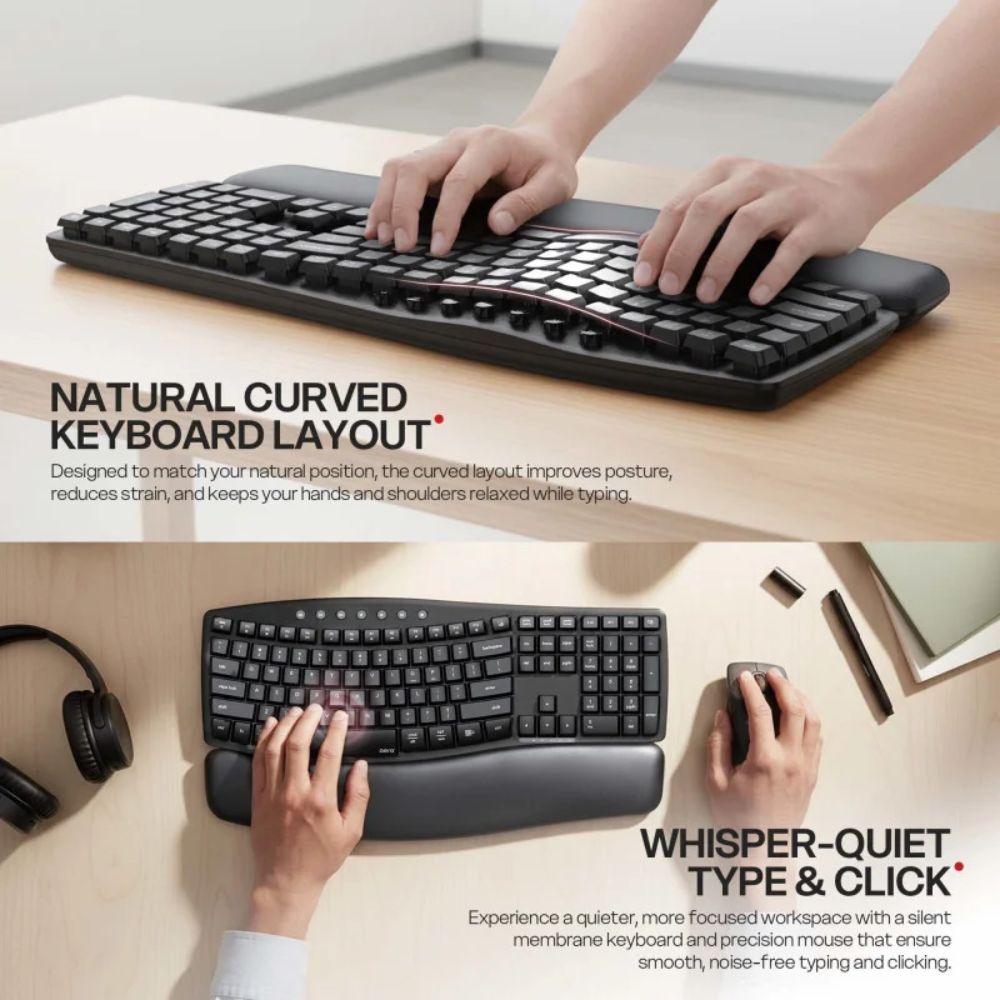 FANTECH WKM71 Wireless Keyboard and Mouse Combo