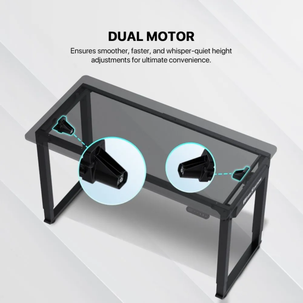 Fantech WS514 Workstation Desk DUAL MOTOR Adjustable Rising