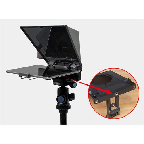 FeelWorld Portable Teleprompter for Smartphone/Tablet/DSLR Camera