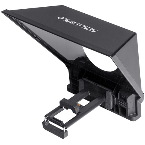 FeelWorld Portable Teleprompter for Smartphone/Tablet/DSLR Camera