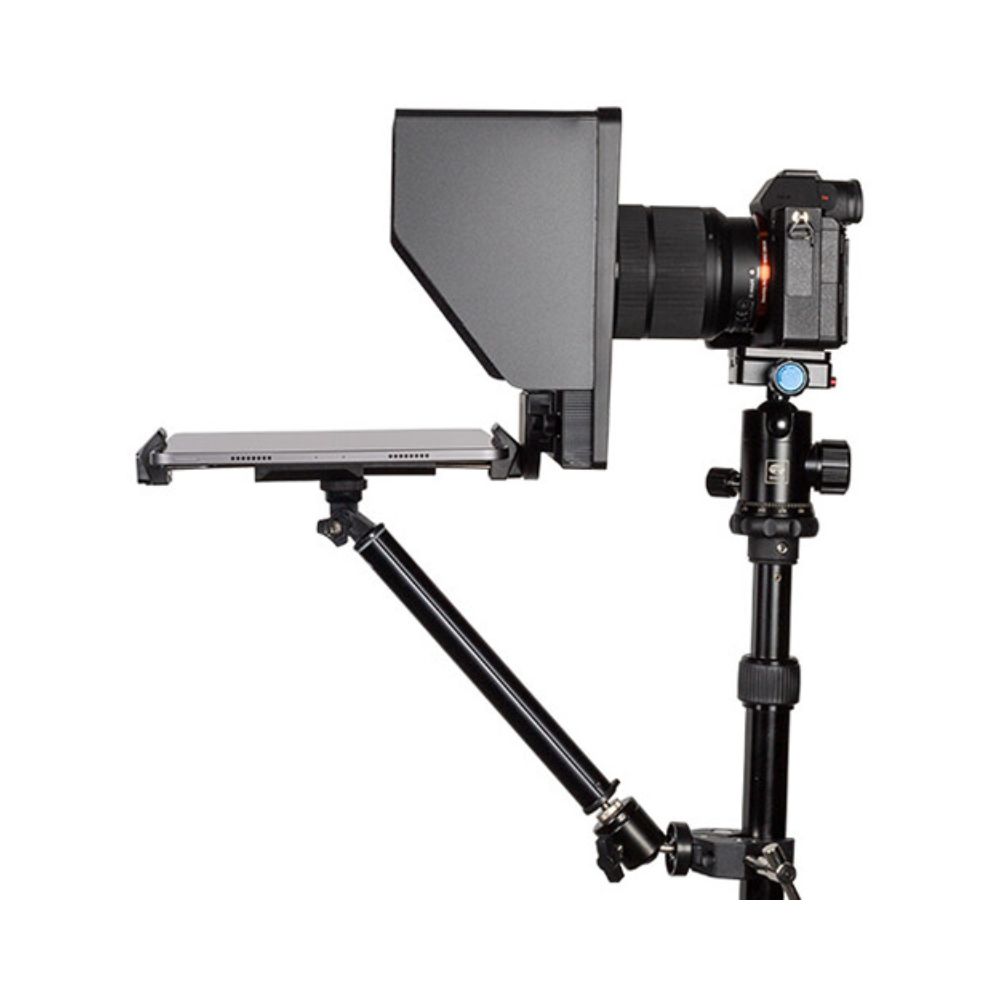 FeelWorld TP10 Portable Folding Ultimate Teleprompter for Smartphone/Tablet/DSLR (10″)