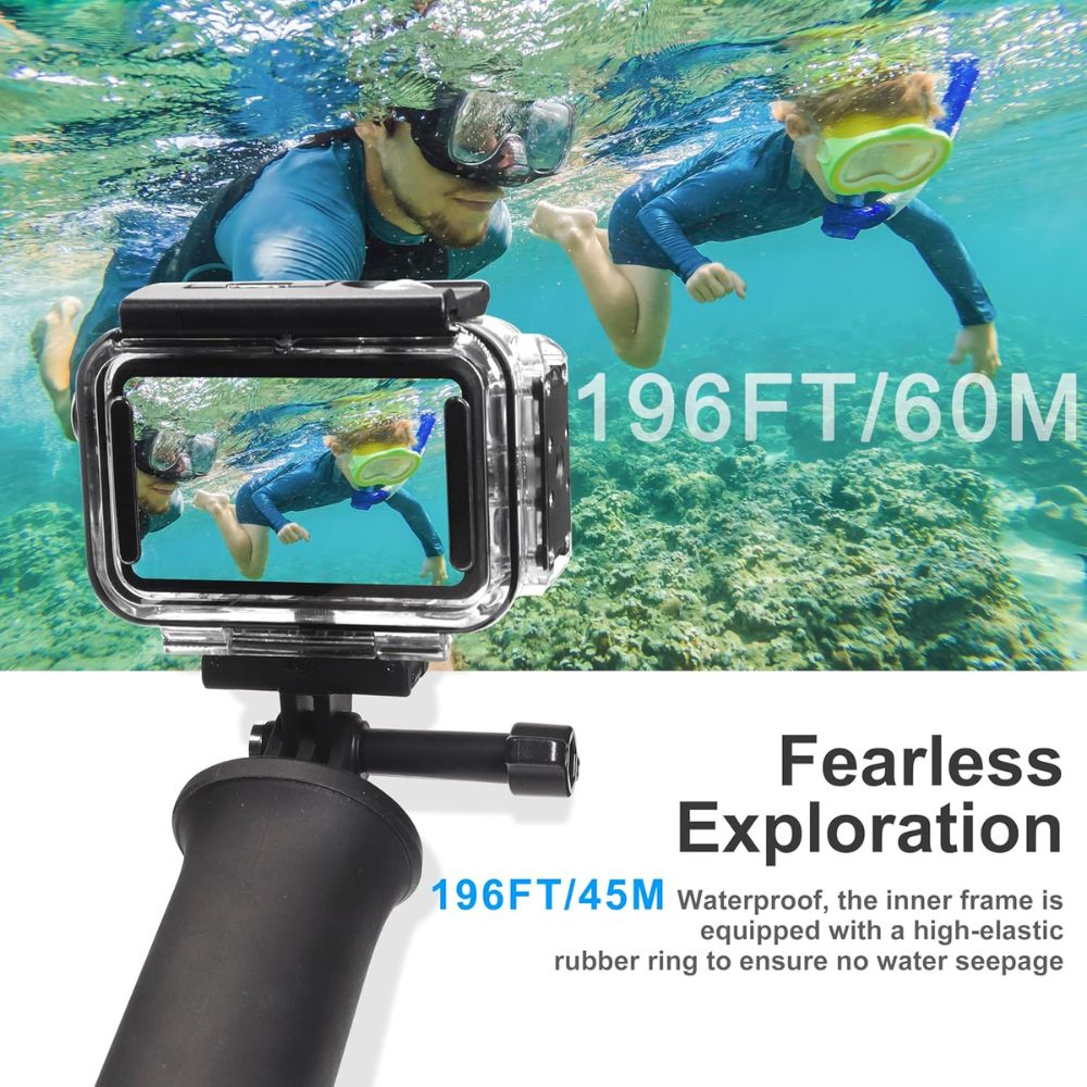 FitStill DJI Osmo Action 5 Pro 60M Underwater Waterproof Case