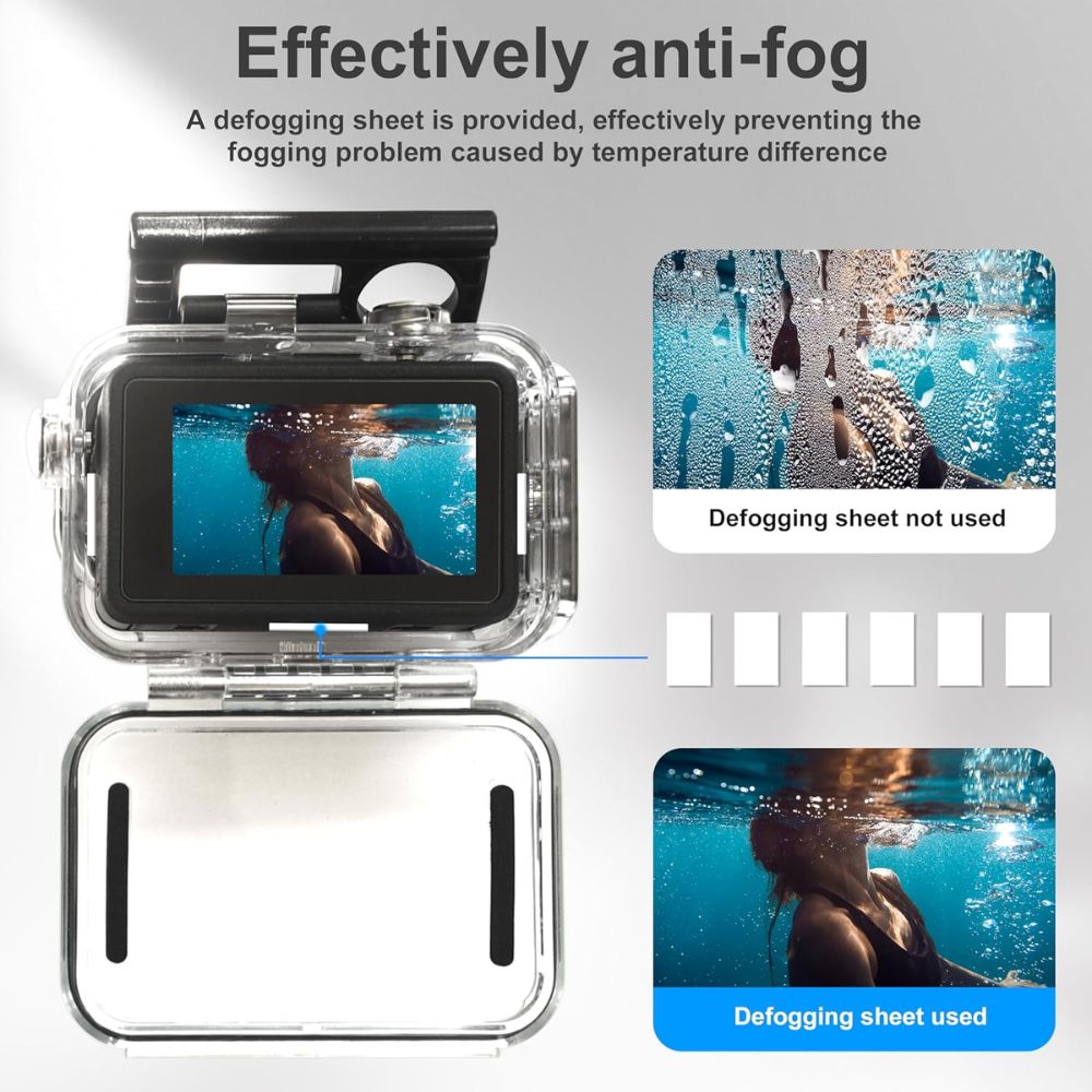 FitStill DJI Osmo Action 5 Pro 60M Underwater Waterproof Case